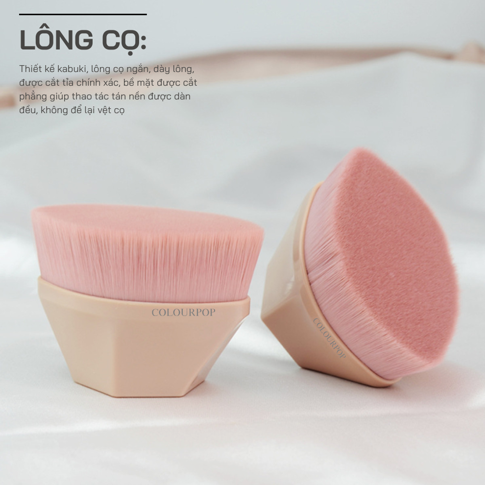 Cọ Tán Kem Nền Và Che Khuyết Điểm COLOURPOP Foundation Brush C209
